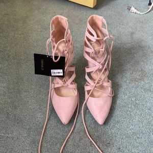forever 21 nude high heals